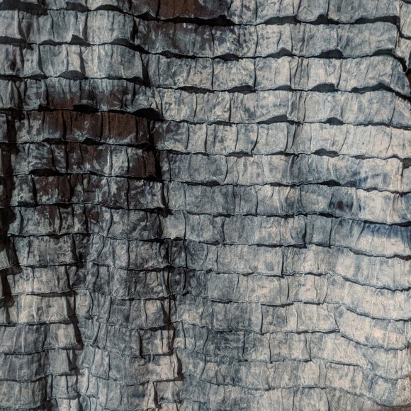 Blue Ruffle stretch top - George size 16/1X - Picture 5 of 5